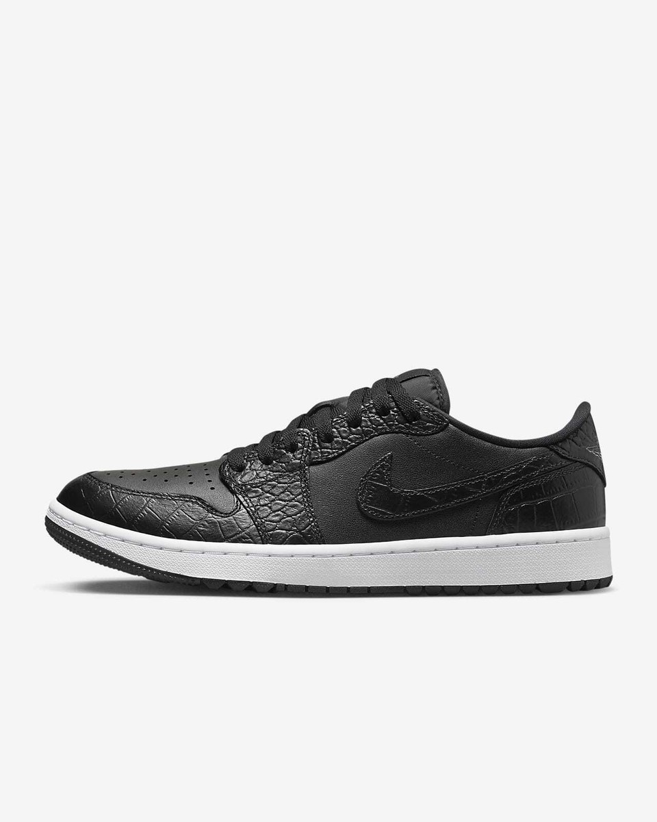 Nike AIR JORDAN 1 Low G Black Men's Golf Shoes DD9315-003 | eBay
