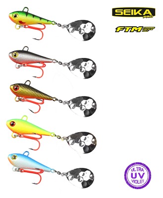 Seika Pro Musashi Slim Bleikopfsipinner Jigspinner Spinnköder Kunstköder UV Hook