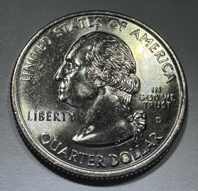 1999-D Georgia State Quarter 25cent Coin from US Mint Set