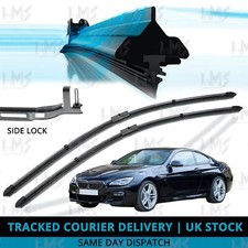 For BMW 6 Series F12 F13 2010-18 Front Windscreen 26" 16" Flat Aero Wiper Blades