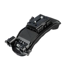 NICEYRIG Shoulder Pad with Quick Release Plate/ 15mm Rod Clamp for Shoulder Rig