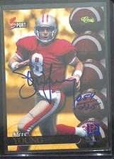 1995 Classic 5 Sport Autograph Steve Young No 54 of 225