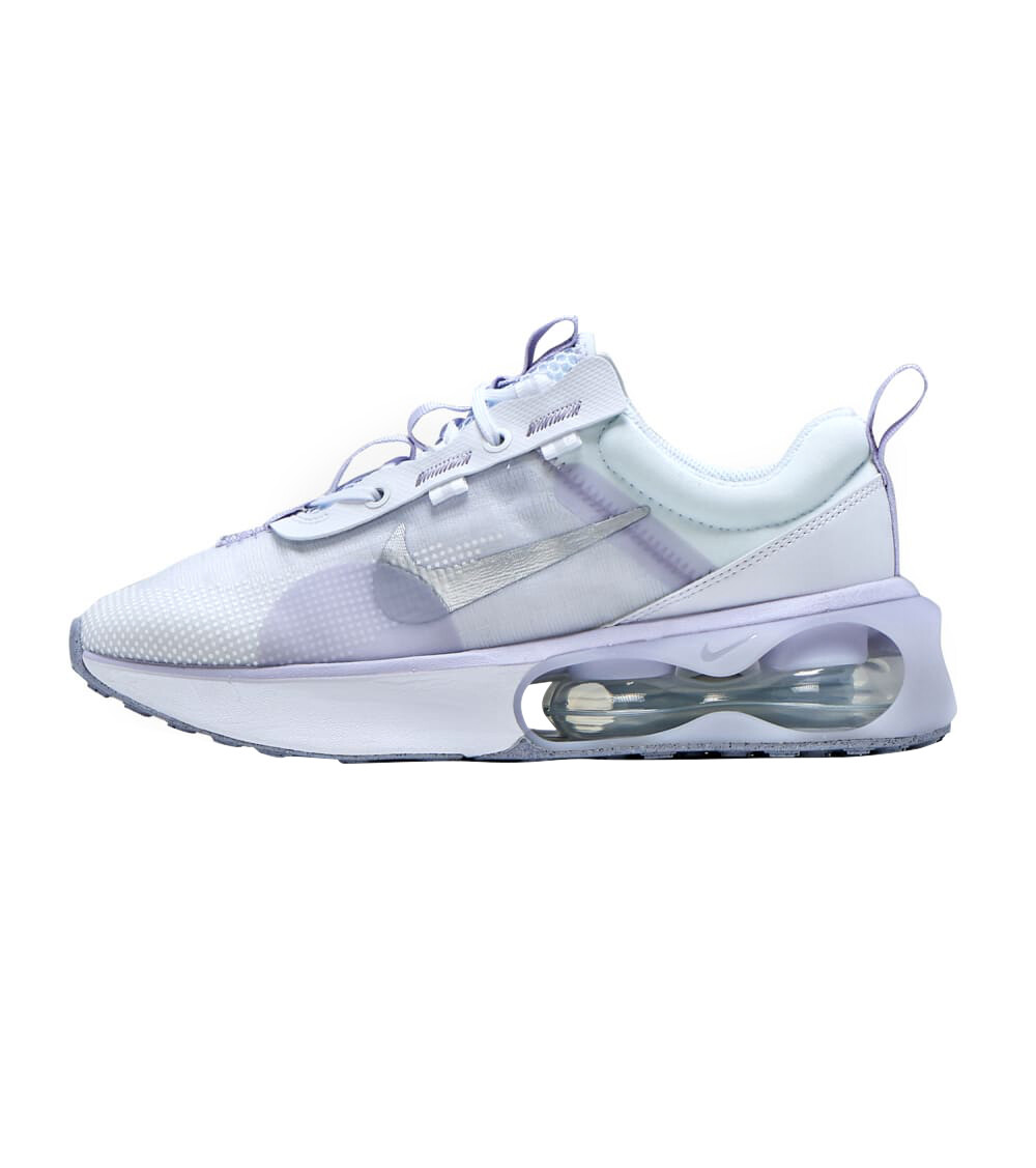 Big Kids Nike Air Max 2021 White/Metallic Silver (DA3199 100) - 4