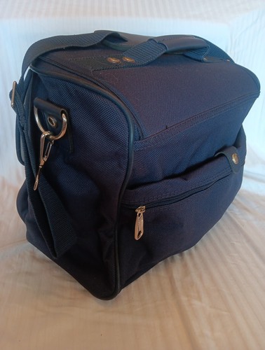 American Tourister Overnight Carry On Bag- Black- Adj. Shoulder Strap 15"x 12"