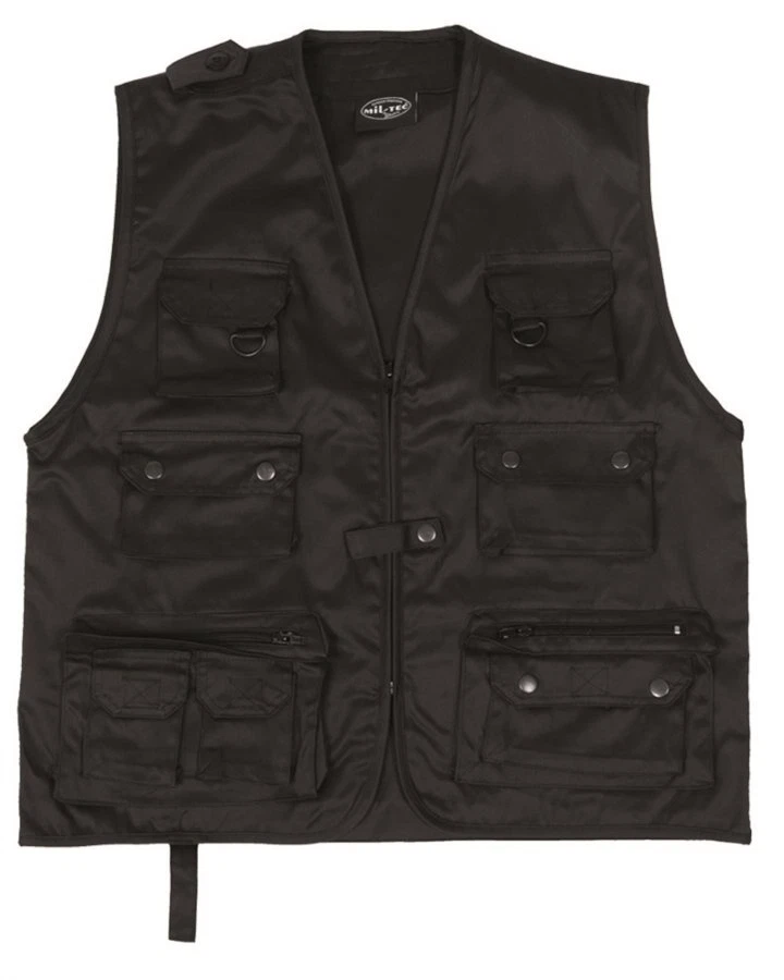 Gilet da pesca caccia multi tasche verde taglia xl