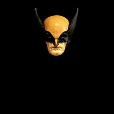 Marvel Legends Brown Suit Wolverine PAINTED Head cast