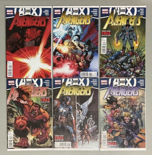 🔥MCU Comic Keys🔥Bendis Avengers #25 26 27 28 29 30 (2012)🔥NM(9.2-9.6)🔥A vs X - Picture 1 of 5