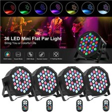 RGB 36LED 108W Par Can Wash Light DMX Party DJ Lights Disco Show Stage Lighting