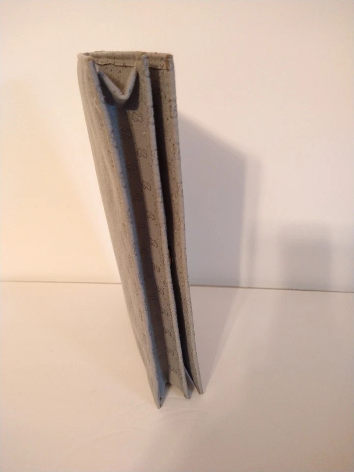 Bolso de Mano DE COLECCIÓN PORTA DOCUMENTOS PORTAFOLIO GUCCI - Gris Micro GG Logo Patrón  Foto 3 de 4