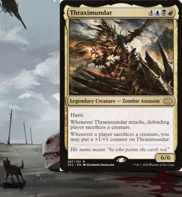 Thraximundar Commander Deck MTG Magic EDH Sacrifice Theme Grixis  Ready-to-Play | eBay