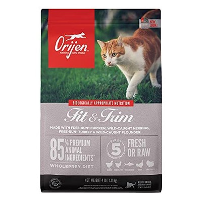 Grain Free Fit & Trim Support Healthy Weight Fresh & Raw Animal Ingredients D...