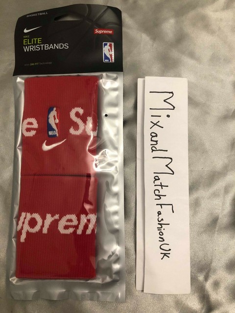 supreme nike wristband