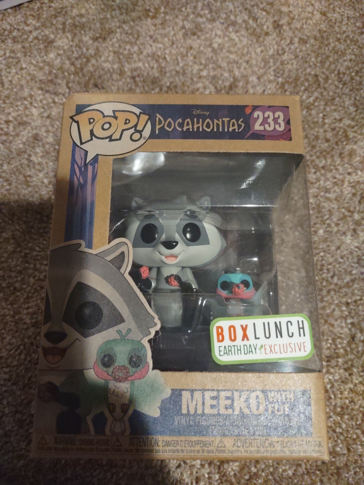 Funko Pop! Vinyl Figure - Disney #233 - Meeko [W/ Flit] - Box Lunch Exclusive