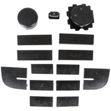 KIT RIPARAZIONE PULSANTE MANOPOLE RADIO BLAUPUNKT PER CITROEN NEMO FIAT FIORINO