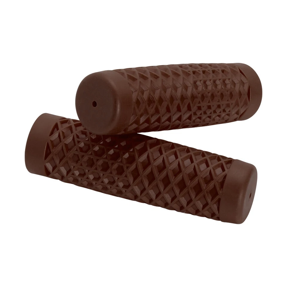 Empuñaduras de mano de 7/8" 1" manillar de goma marrón para Victory Gunner 2015 2016 2017 Foto 3 de 4