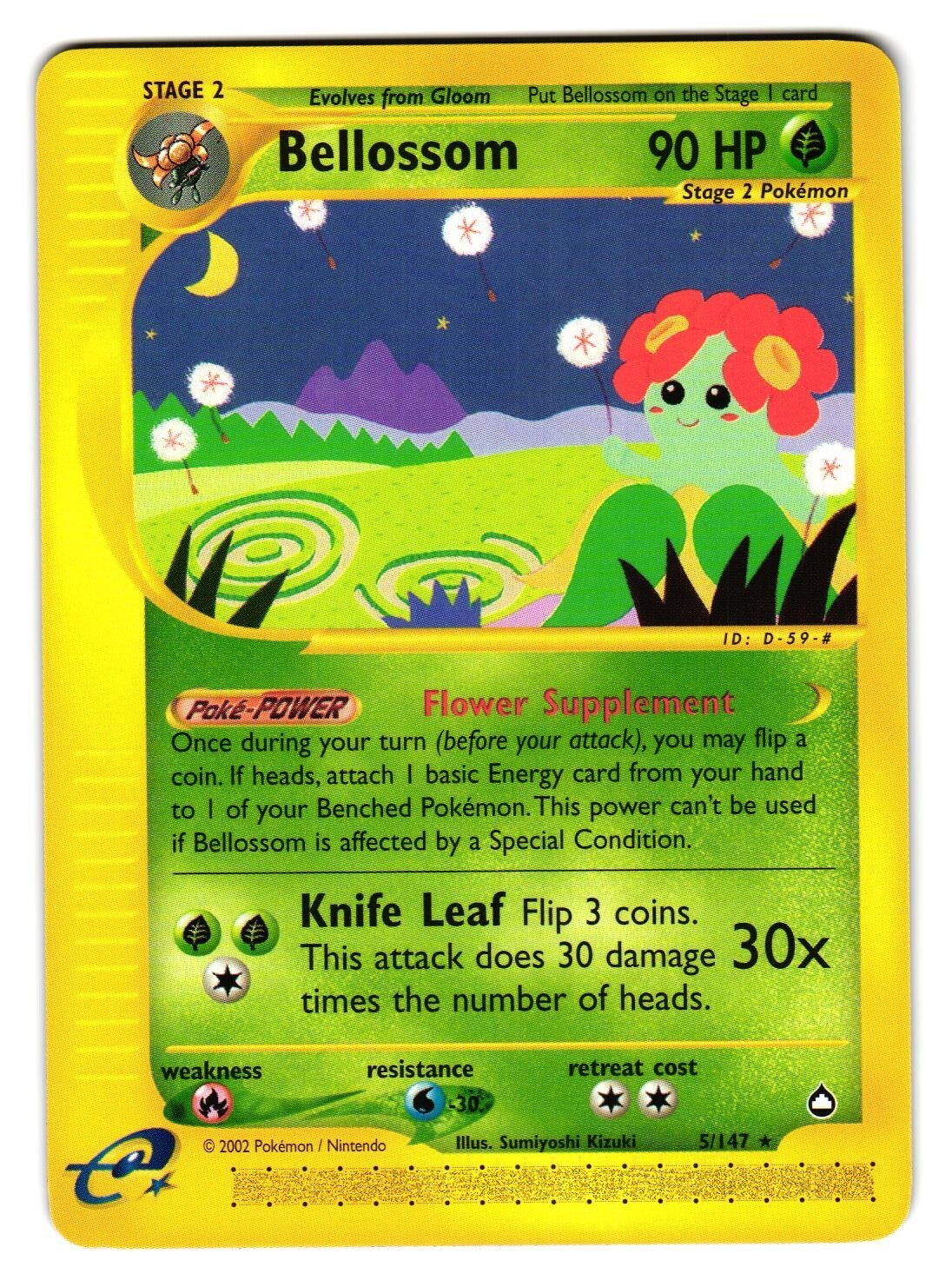 Bellossom Pokémon TCG Cards for sale | eBay