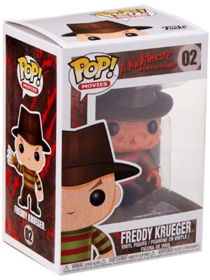 Funko POP #02 Nightmare on Elm Street Freddy Krueger Figure Brand
