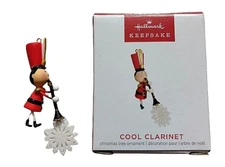 Hallmark 2023 Cool Clarinet Miniature Keepsake Xmas Ornament NIB