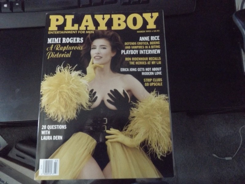 Playboy March 1993-Anne Rice on the cover