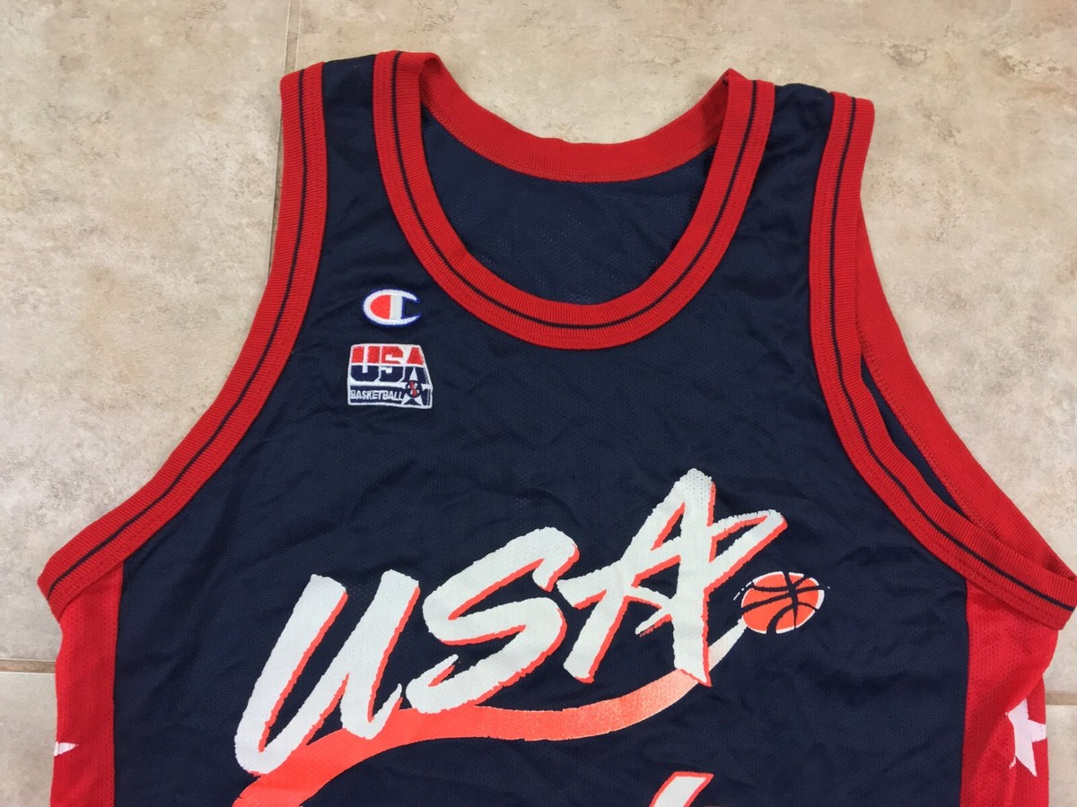 VTG Anfernee Hardaway Team USA Dream Team Champion Jersey Sz 44