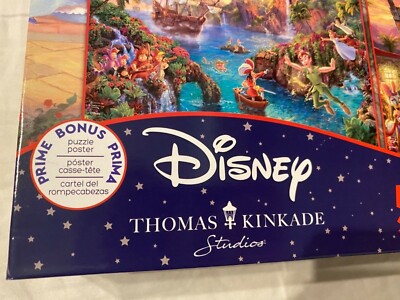 Disney Thomas Kinkade 500ピースパズル4点セット Thomas Kinkaid Disney Assortment 4 in 1 Multipack Puzzle Set