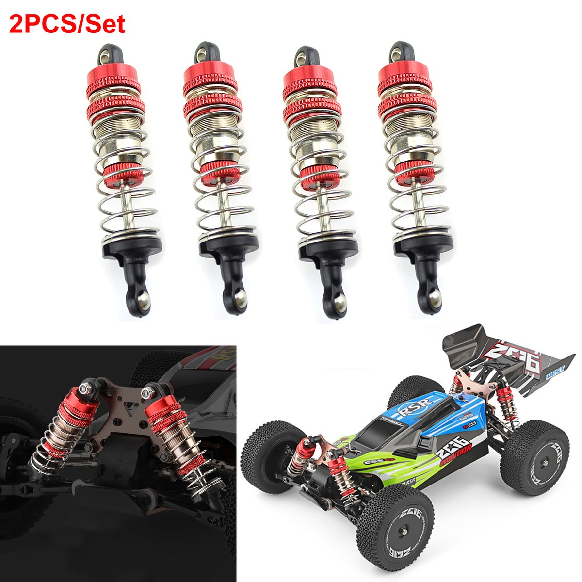 Oil Adjustable Shock Absorber Damper for WLtoys 144001-1316
