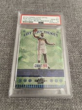 2019-2020 Zion Contenders Optic Blue  Cracked Ice Lottery Ticket PSA 10 Pop16 RC