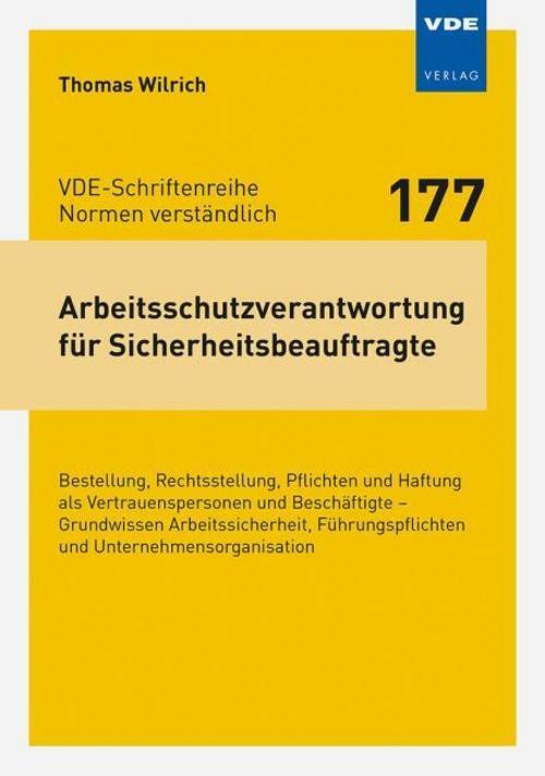 Thumbnail - Thomas Wilrich Arbeitsschutzverantwortung Für Sicherheitsbeauftragte