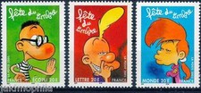Y&T n° 3751a + 3752 + 3753  Fête du timbre les 3 timbres du carnet 2005  NEUF **