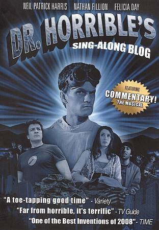 Dr. Horrible's Sing-Along Blog DVD NEIL PATRICK HARRIS THE MUSICAL COMEDY - Picture 1 of 1