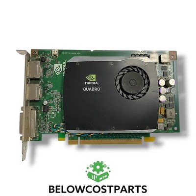   NVIDIA Quadro FX 580 512MB PCIe x16 Graphics Card 2xDP DVI  