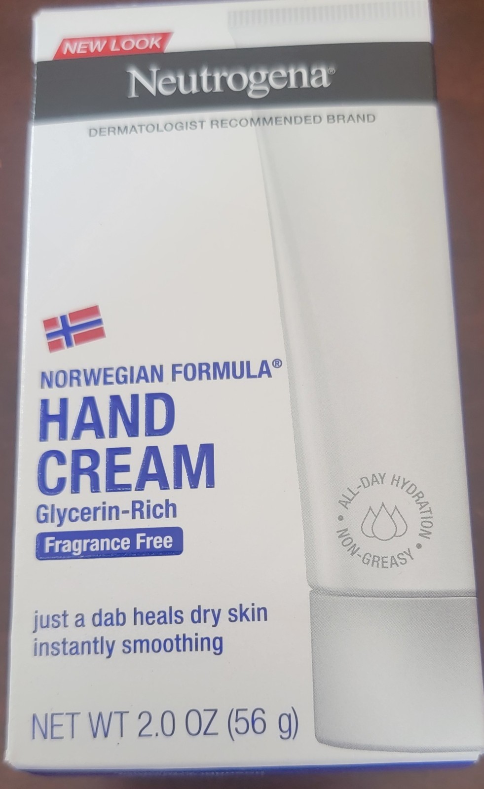 Neutrogena Norwegian Formula Hand Cream 2oz Fragrance Free Dry Skin Repair