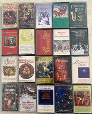Christmas Music - Lot of 20 cassettes C 