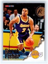 1996-97 NBA Hoops Derek Fisher RC #287 Rookie Card NBA Los Angeles Lakers Skybox. rookie card picture