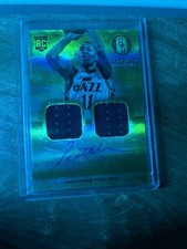 Dante Exum Utah Jazz Jersey Card/Autograph/Numbered 62/149