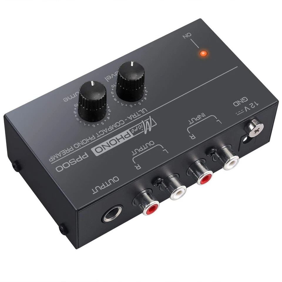 Phono Vorverstärker Verstärker mit Netzteil Phono Vorverstärker Pre Amp RCA DHL· - Bild 4 von 4