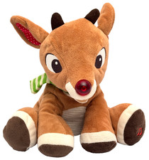 2015 Rudolph Red Nosed Reindeer Plush Musical Stuffed Animal Kids Preferred