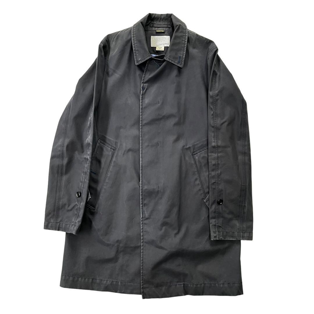 nanamica GORE-TEX Navy XS Unisex Trench Coat Waterproof Raincoat