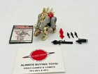 1985 Snarl w/ Booklet Complete G1 Transformers Dinobot Figure