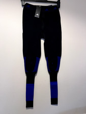 Adidas Recharge Leggings Thights Black Blue Size 14 Large Women Gym Training