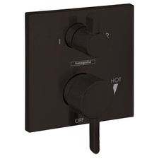 Hansgrohe 15862671 Ecostat Trim w/ Diverter Matte Black