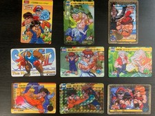 Bandai Street Fighter II Carddass Collectible Card Game Vintage Series