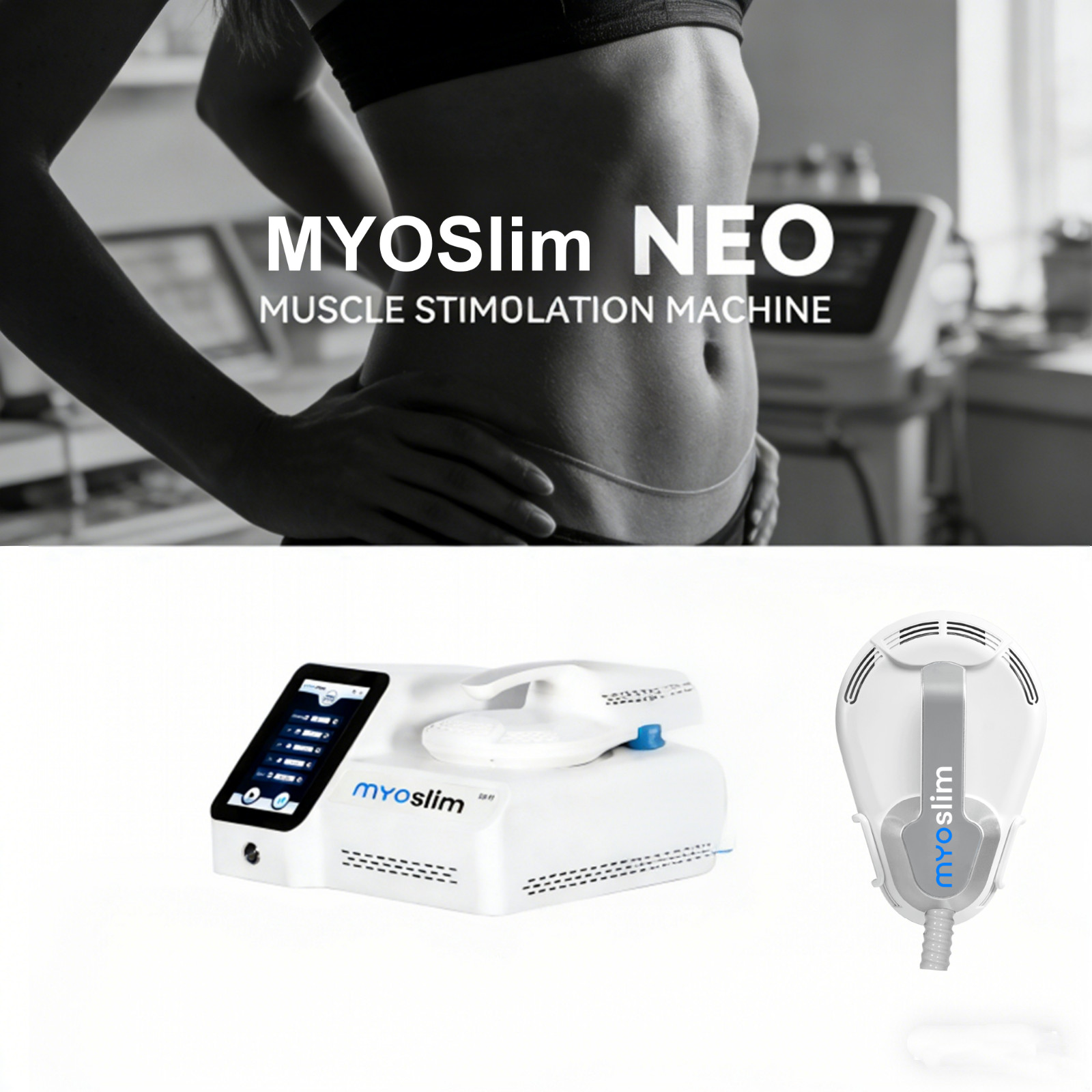MYOslim HI-EMT Machine | Invasive Fat Reduction & Muscle Toning for Body Sculp