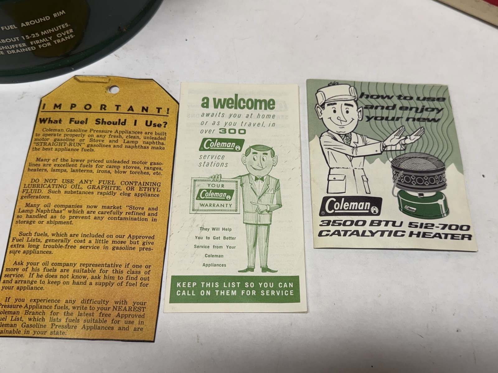 MINT 4-1966 Coleman Catalytic Heater 512-700 3500 BTU Original Box Black Grill