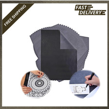 Carbon Paper for Tracing, 100 Sheets Graphite Transfer Paper for Art Crafts DIY