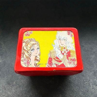 Rare Vintage 1970s Rose of Versailles Wooden Music Box Jewelry Box Für Elise Wor