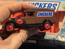 Snickers 1995 Vintage Diecast Model Van Boxed Collectable Rare Find Retro Prop