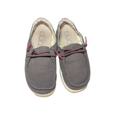 Hey Dude Wendy Youth Funk Grey  Pink K 13 Girls Comfort Slip On Shoes