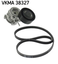SKF Keilrippenriemensatz VKMA 38327 für BMW 3er E46 Touring Z4 Roadster E85 5er