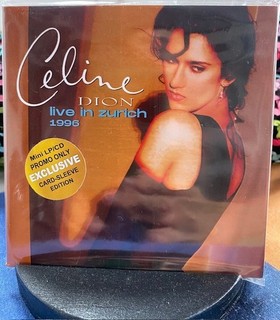 Celine Dion Live in Zurich 1996 cd card sleeve Edition Full Concert